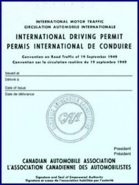 International Drivers Permit